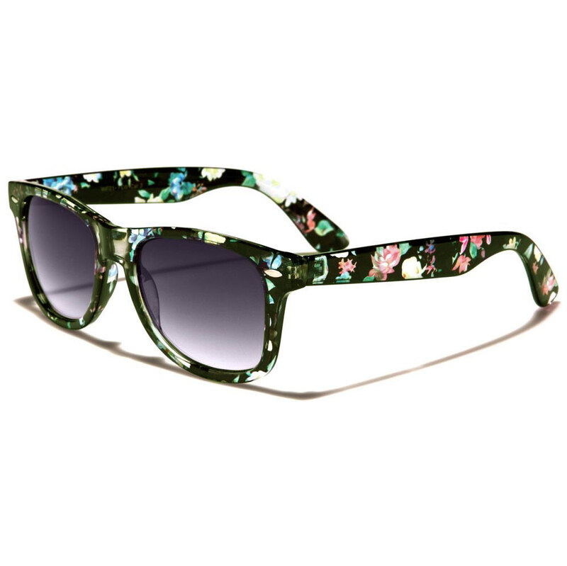 Retro Optix Wayfarer Flowers – černý květinový rám 115024939