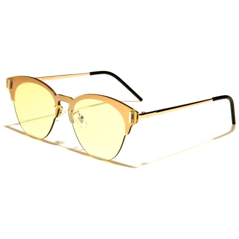 Olympic eyewear VG Luxury dámské Sluneční brýle okrouhlé Oranžové 115024961