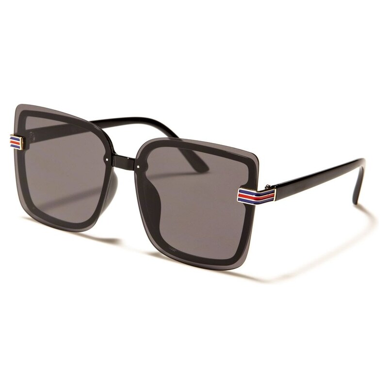 Olympic eyewear VG SQUARE dámské Sluneční brýle Černé 115024964