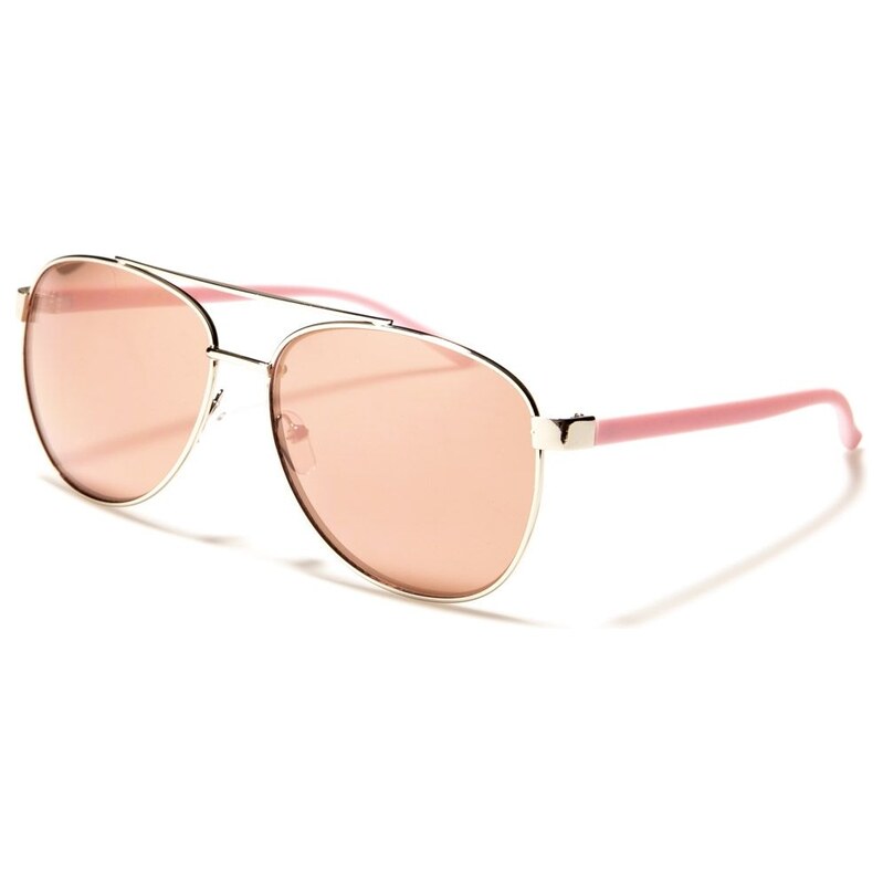 Olympic eyewear GISELLE dámské Sluneční brýle Elegan Aviator Růžové 115024955