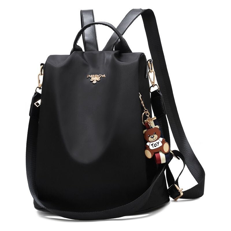 Lifestyle POABA Crossbody batůžek s popruhem Luren Černý 115025281