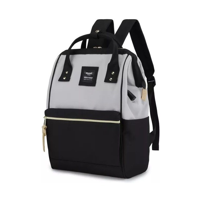 Himawari studentský batoh s USB Apaté Šedo-černý 19L 115025404
