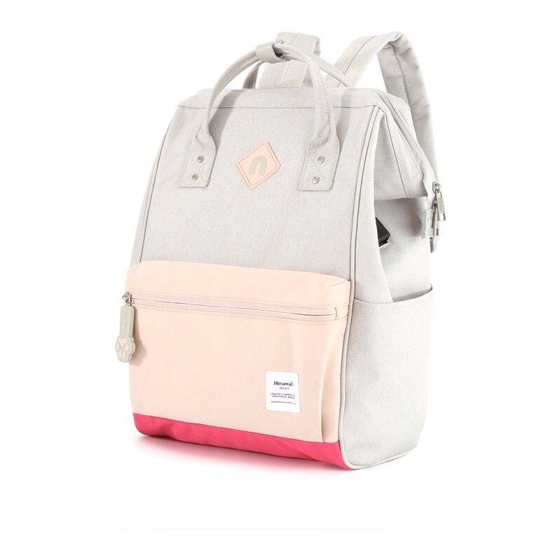 Himawari studentský dámský batoh USB port Doger Šedý 21L 115025426