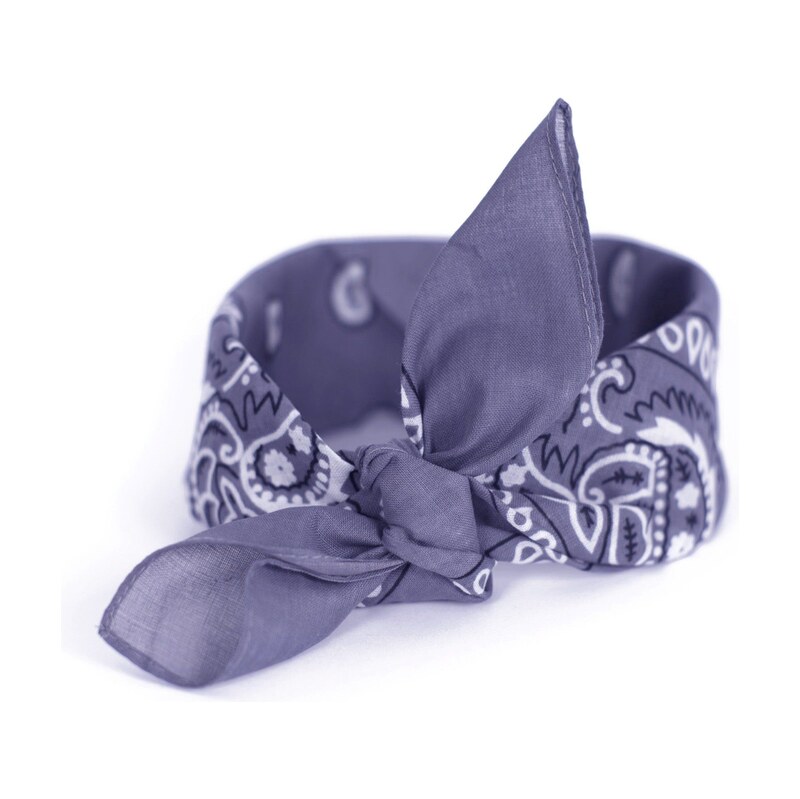 Artofpolo Bavlněný šátek Bandana 55 cm x 55 cm Pastelový Fialový 115025576