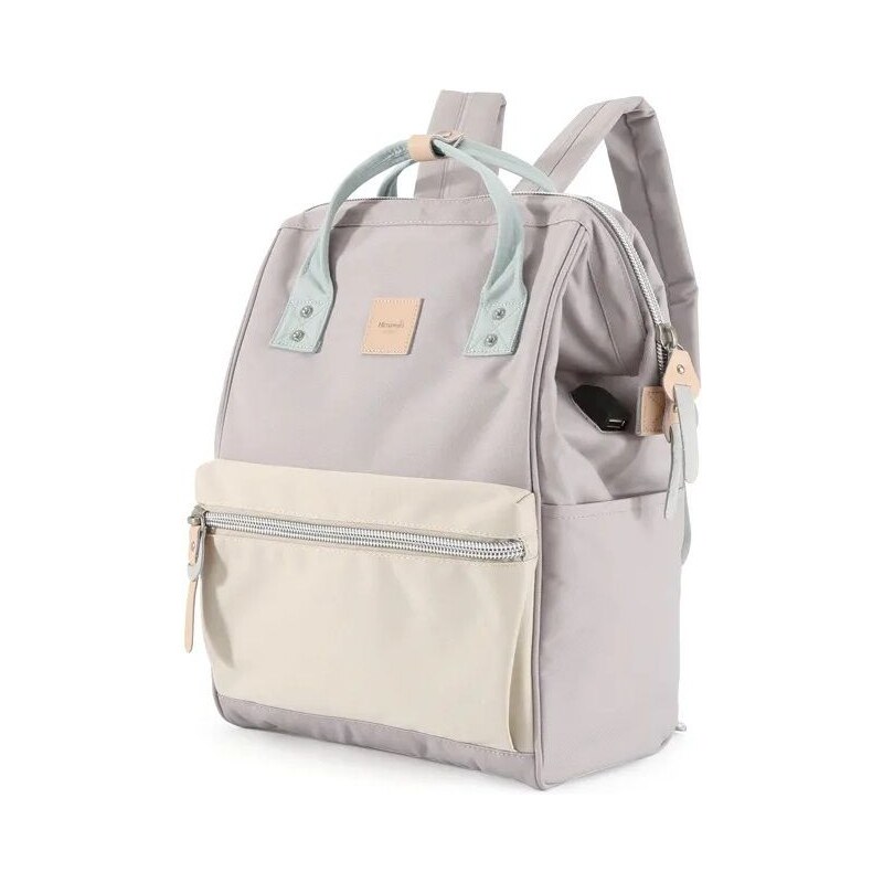 Himawari dámský studentský batoh s USB port Turner Fialový 19L 115025632