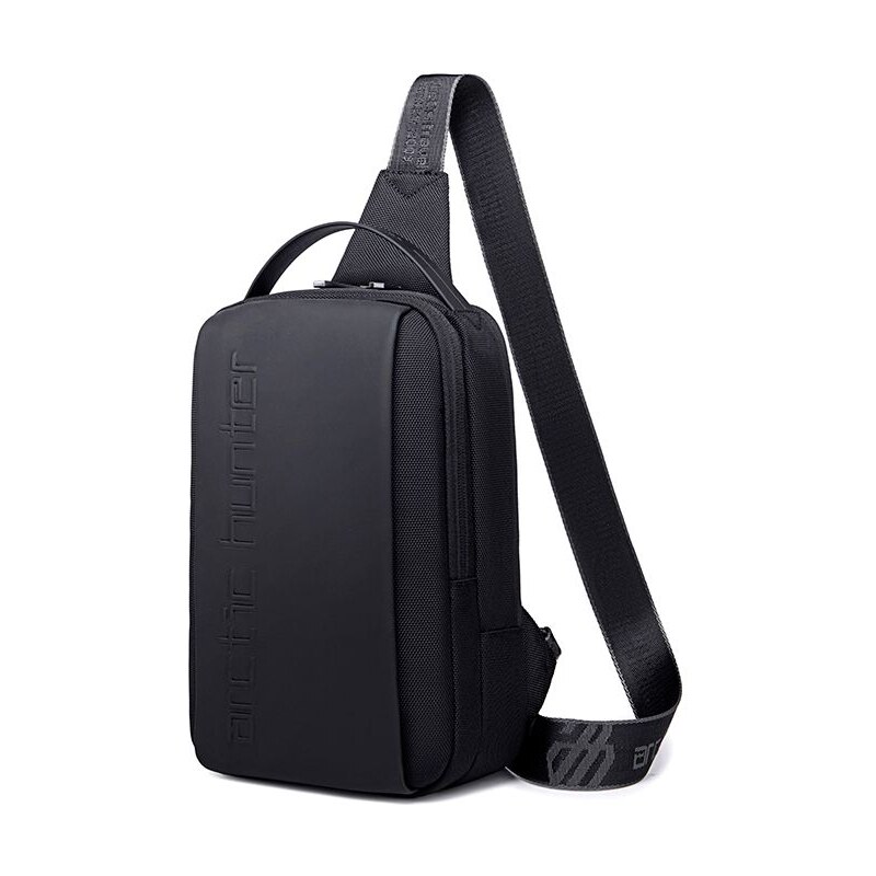 Arctic Hunter batoh přes rameno Erasme Černý 5L 115025931