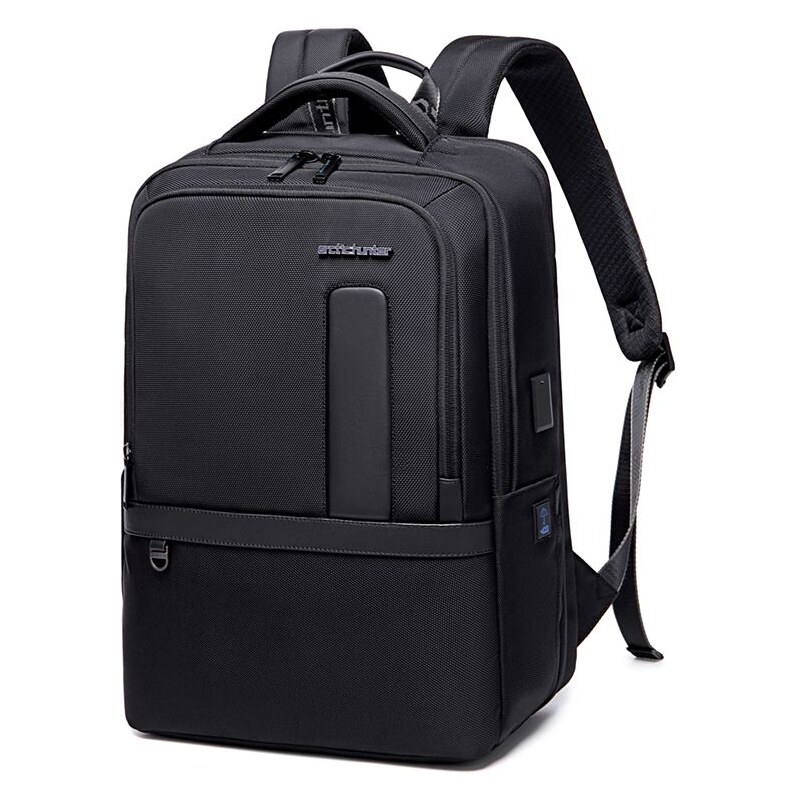Arctic Hunter cestovní Business batoh s USB Fabricien Černý 23L 115025933