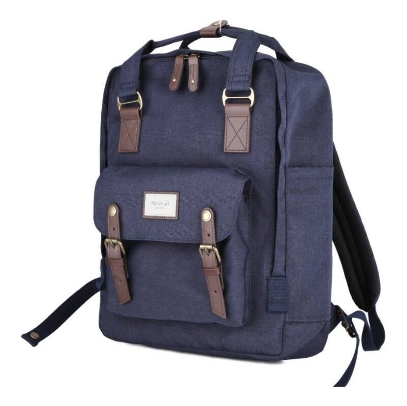 Himawari studentský batoh Bryant Modro-hnědý 23L 115025994