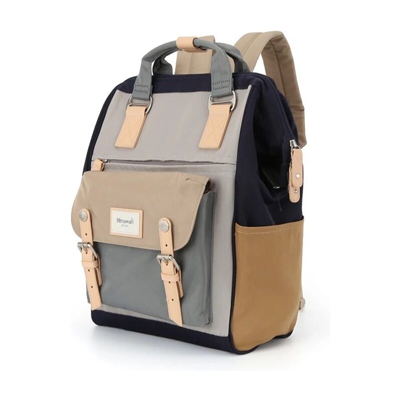 Himawari školní batoh s USB Indars Trikolor 19L 115026117