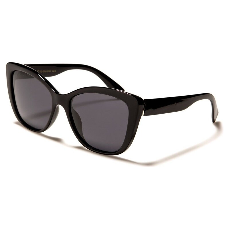 GISELLE CAT EYE dámské polarizační sluneční brýle Černé 115026777