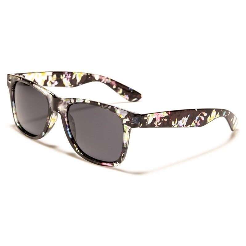Retro Optix Wayfarer Flowers – zelený květinový rám (polarizační) 115026798