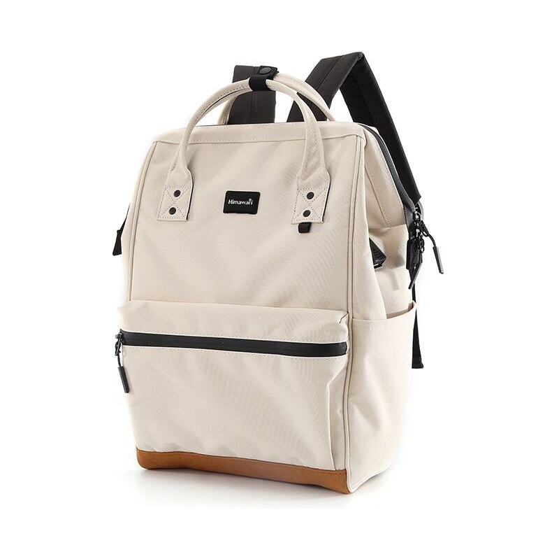 Himawari batoh s USB Tabitha Béžový 19L 115026937