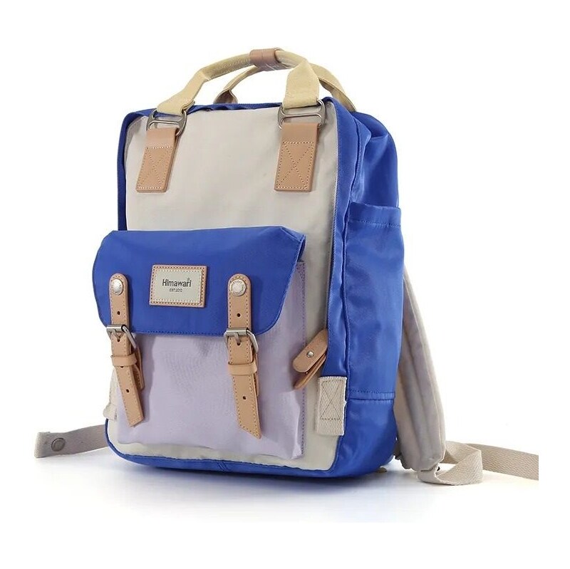 Himawari městký batoh Buttercup Dillon Modro-béžový 17L 115027020