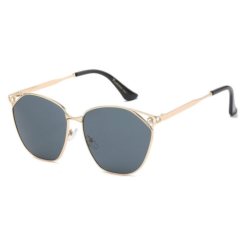 Olympic eyewear VG Luxury dámské celokovové Sluneční brýle Černé 115027048