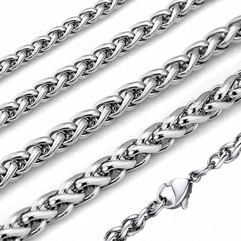 Impress Jewelry Řetízek z chirurgické oceli Snake 2-8 mm / 40-90 cm 115027462