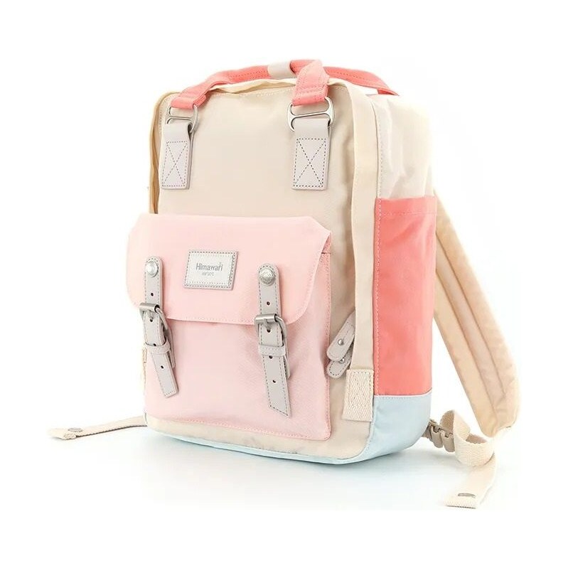 Himawari městký batoh Buttercup Dillon Béžovo-růžový 17L 115027512