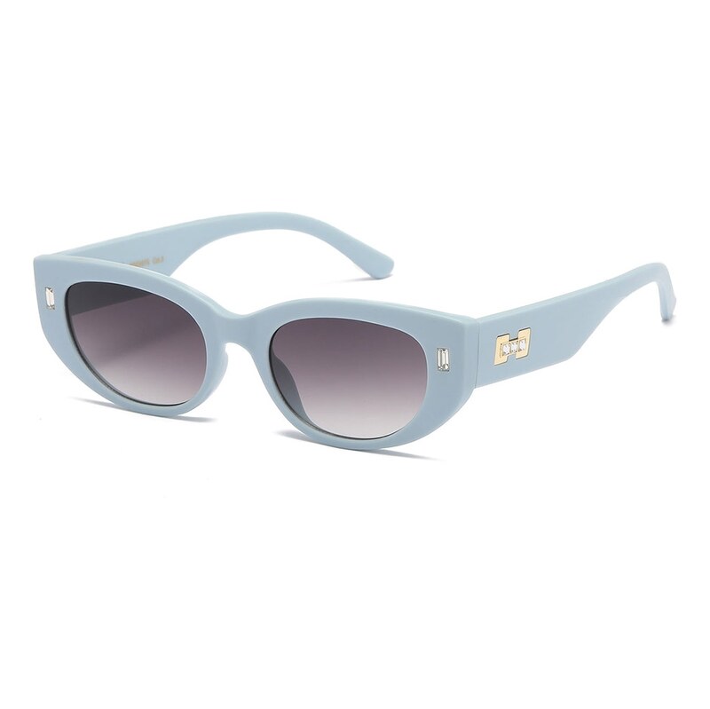 VG sunglasses VG Luxury dámské sluneční brýle s krystaly Modré 115027592