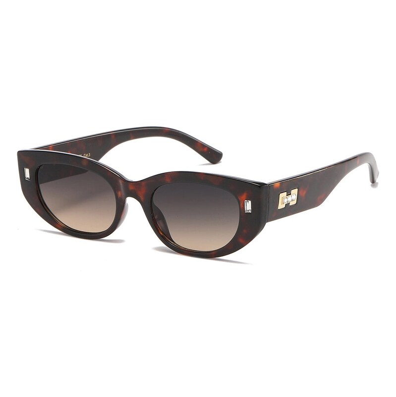 VG sunglasses VG Luxury dámské sluneční brýle s krystaly a želvím 115027589
