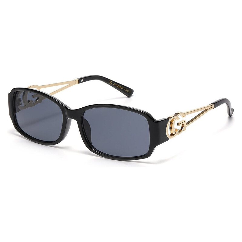 VG sunglasses VG Oval dámské sluneční brýle zlatočerné s kouřovými 115027597