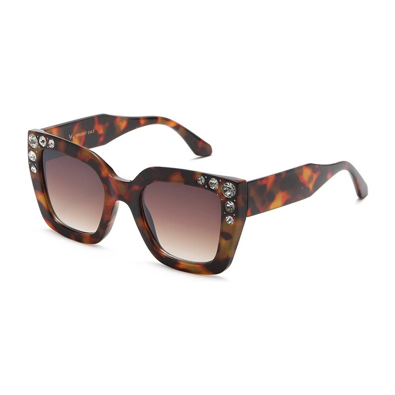 VG sunglasses VG Glisten Cat eye dámské sluneční brýle Leopardí 115027926