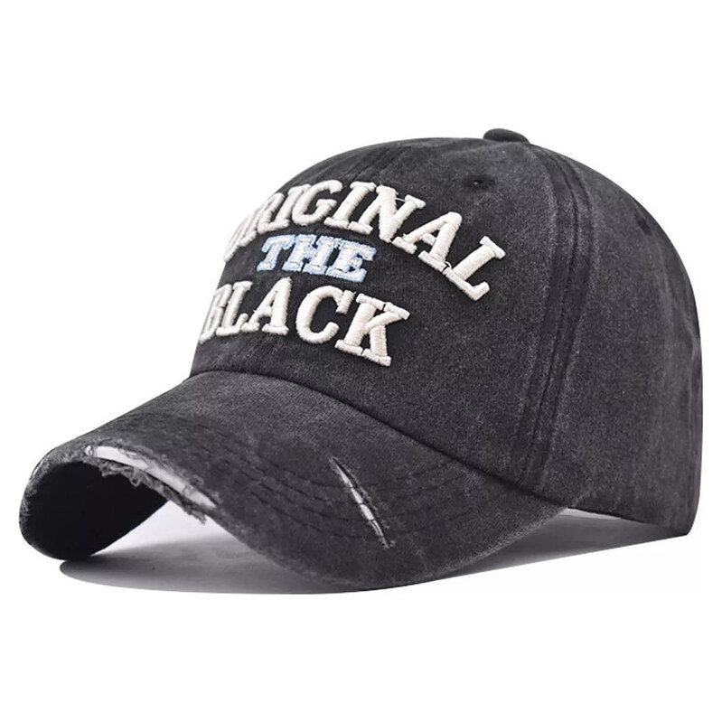 EDIKO ANG-E bavlněná kšiltovka Original The Black Černá 115027946