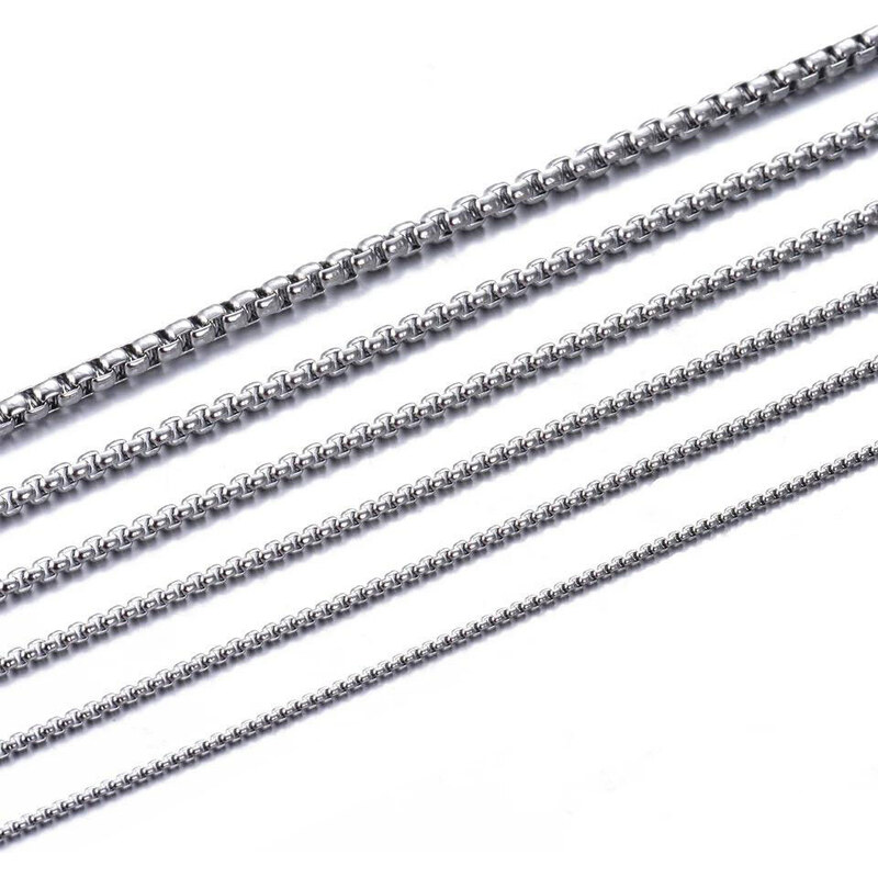 Impress Jewelry Řetízek z chirurgické oceli Wheels - 2-7 mm / 40-90cm 115027982