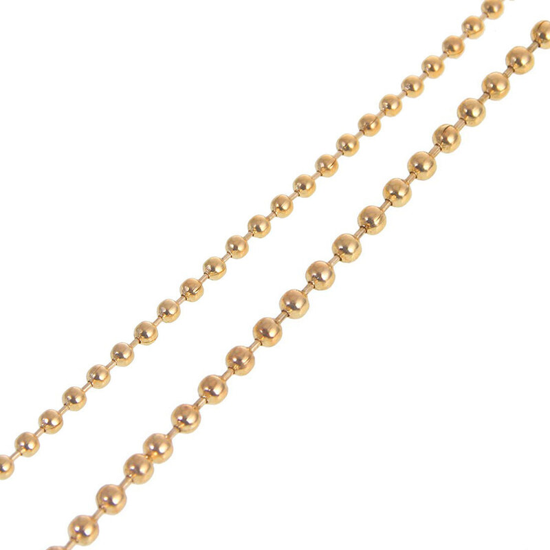 Impress Jewelry Kuličkový řetízek z chirurgické oceli Army style 2-3 115028131