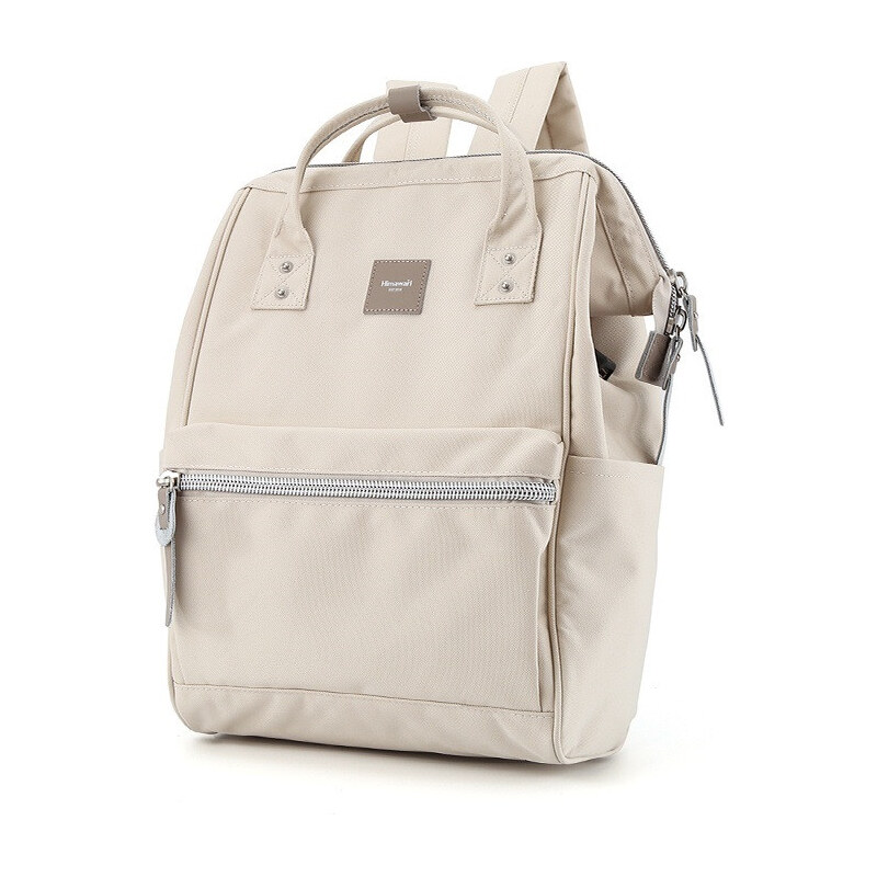 Himawari studentský batoh s USB Sorrel Béžový 19L 115028875