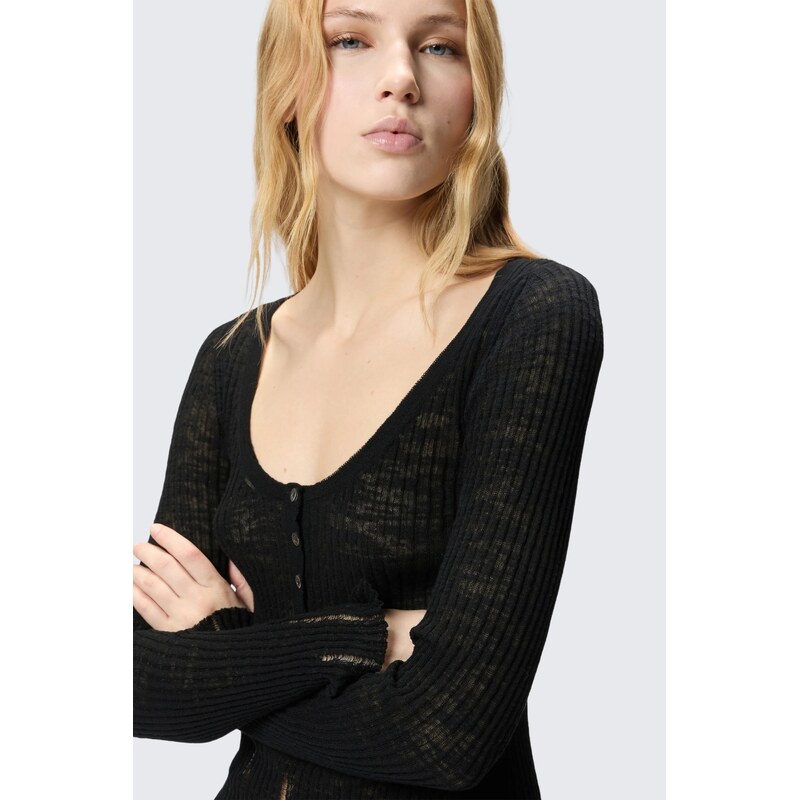 Dámský top PINKO CYCLAMEN 107001A3CJZ99 černý