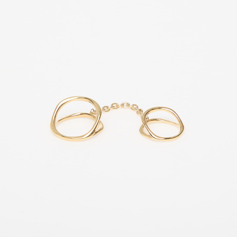 Prsten Vitaly Basis x Stainless Steel Gold 8