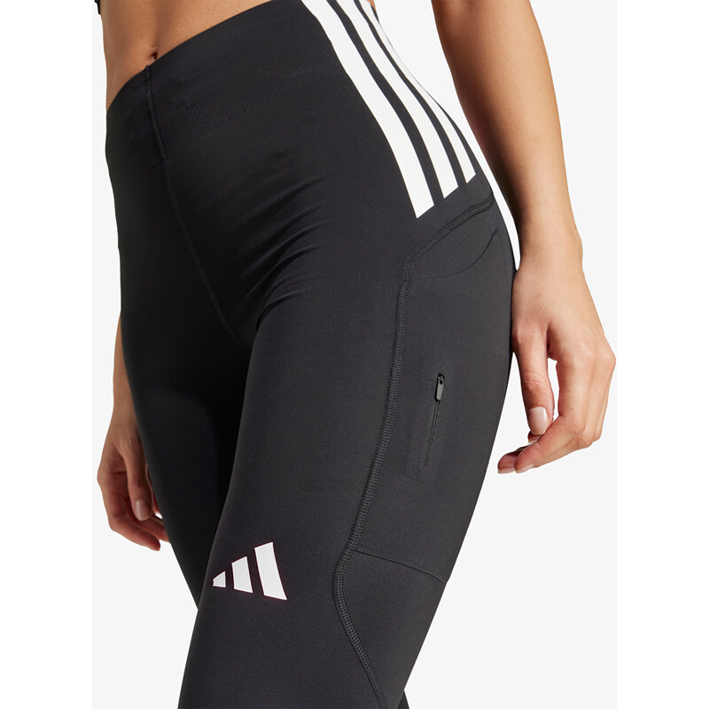 adidas Performance Legíny adidas Adizero Full Length Leggings Black S