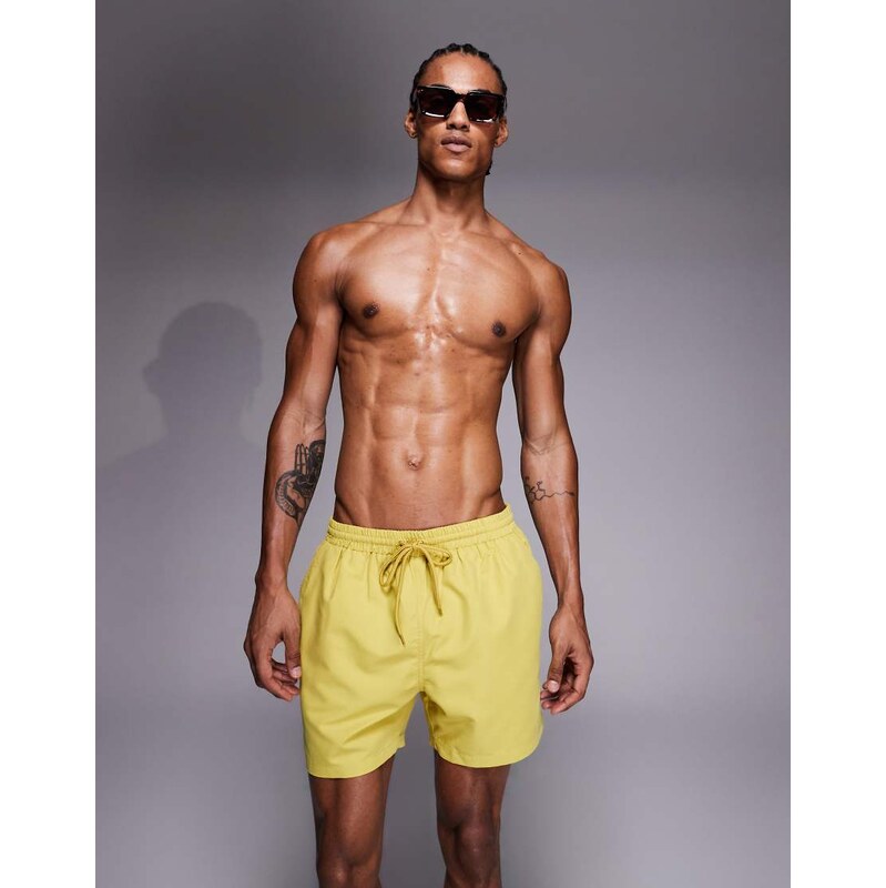 South Beach swimshort in olive-Green