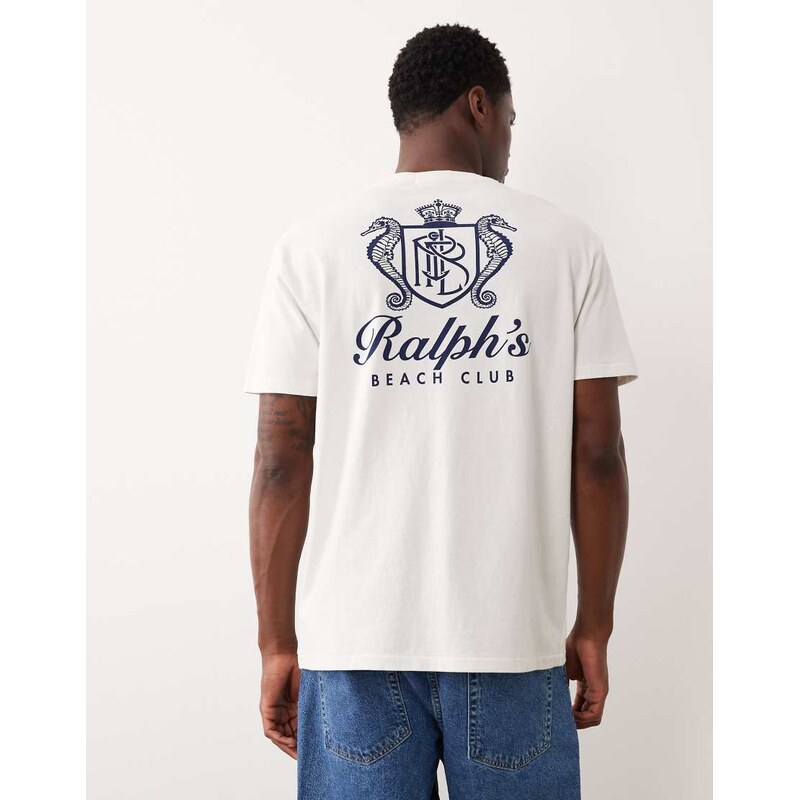 Polo Ralph Lauren chest crest logo t-shirt in white