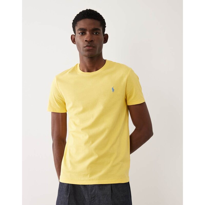 Polo Ralph Lauren icon logo t-shirt in yellow