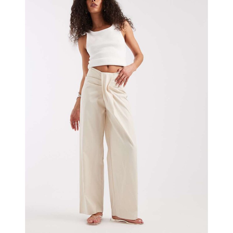 Bronze Snake Zaya pant in ivory-Blue 115040268