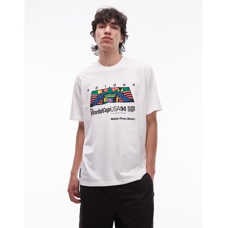 adidas Originals World Cup 94 chest graphic in white