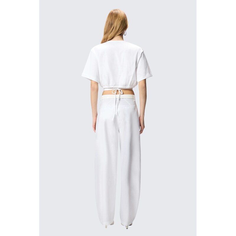 Dámský top PINKO ARIANO 106907A3ARZ04 bílý