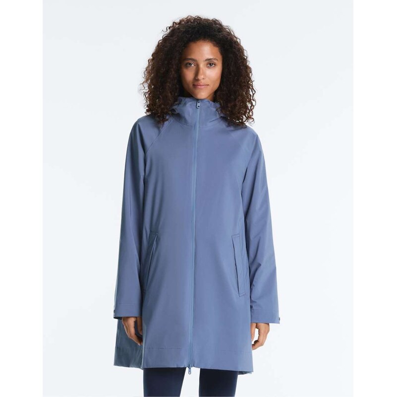 OYSHO Packable super extra lightweight 10k waterproof jacket in blue 115040484