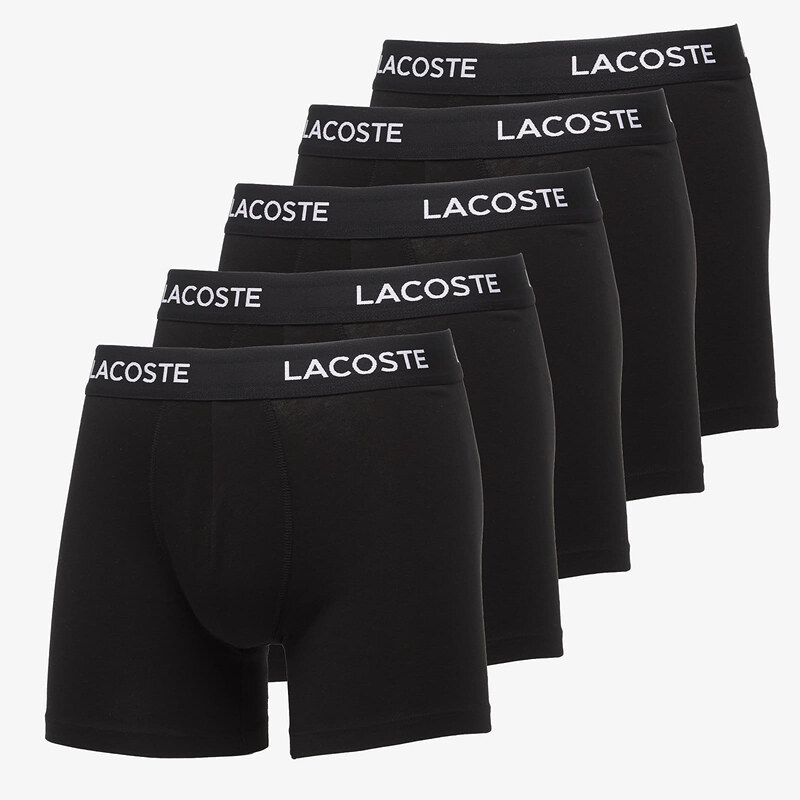 Boxerky LACOSTE 3 Packs Boxer Brief Black M 115041867