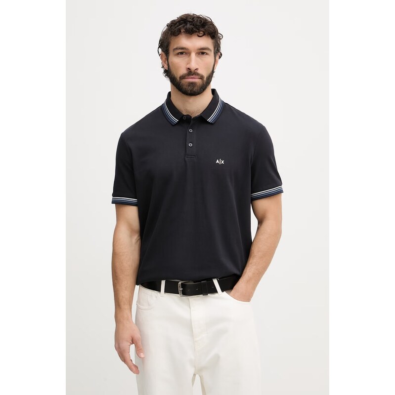 Armani Exchange Polo pánské bavlněné