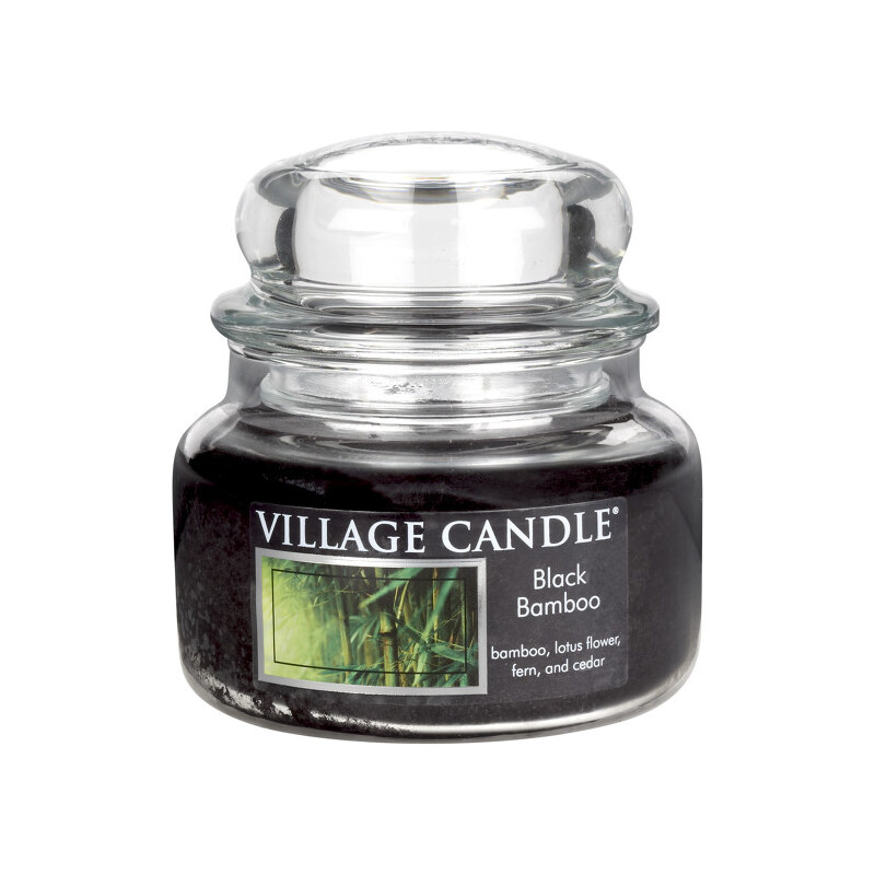 Village Candle Vonná svíčka ve skle Bambus (Black Bamboo) 269 g