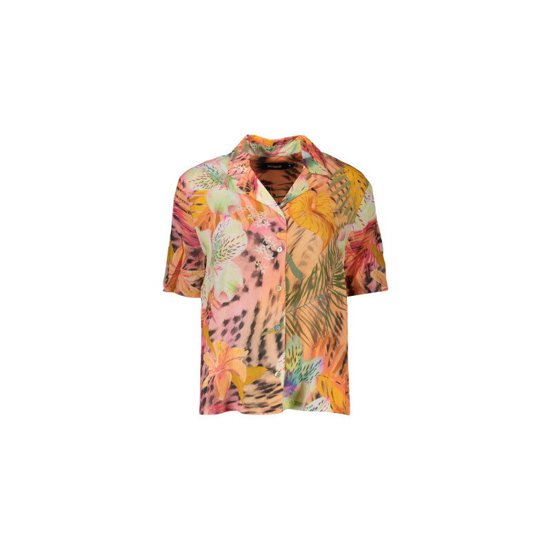 Dámské tričko DESIGUAL - Oranžové - M 115042928