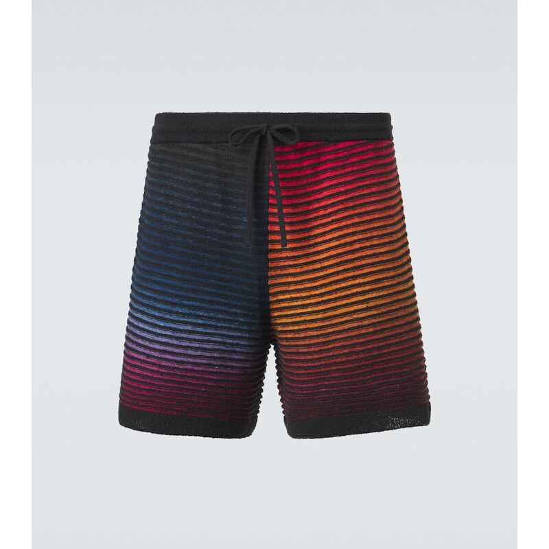 Loewe Paulas Ibiza Anagram cotton-blend shorts