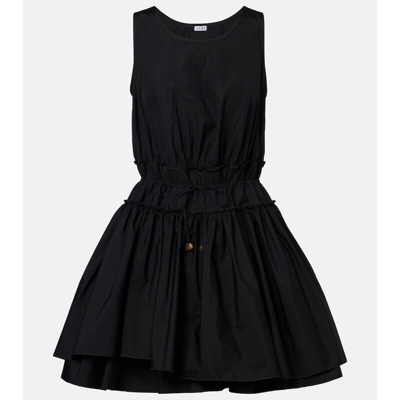 Loewe Paulas Ibiza cotton poplin minidress