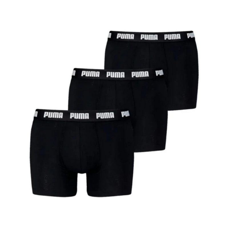 Puma men everyday boxer 3p black