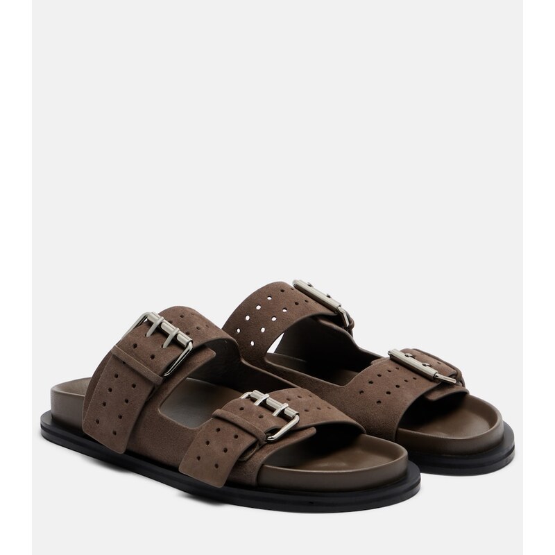 A.Emery Leon suede slides
