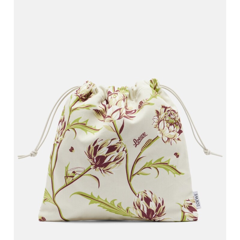 Loewe Paulas Ibiza printed canvas pouch