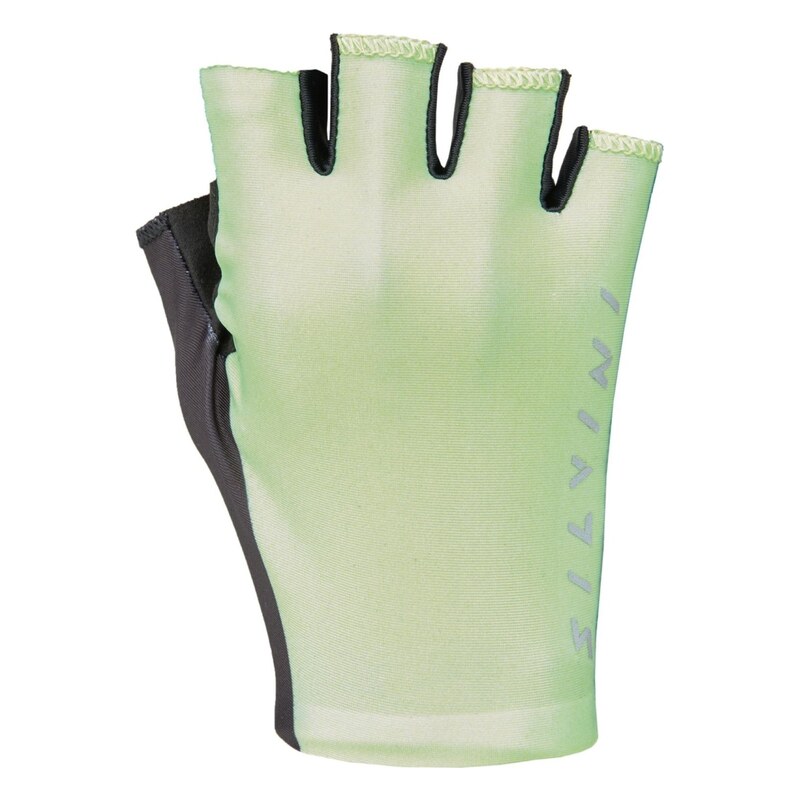 Unisex cyklistické rukavice Silvini Sarca zelená 115049074