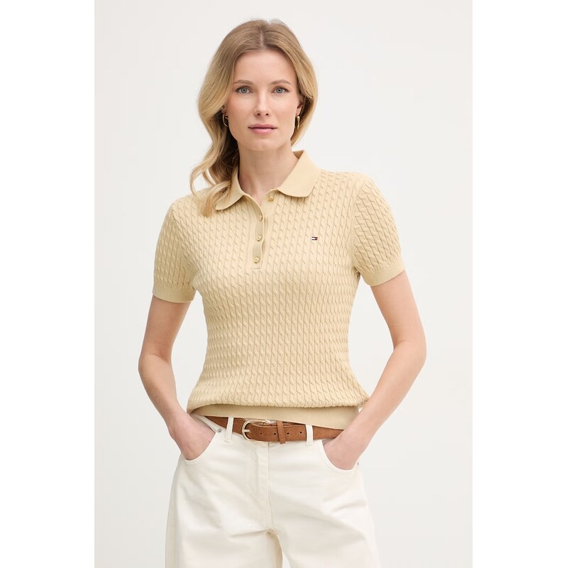 Tommy Hilfiger svetrové polo dámské bavlněné