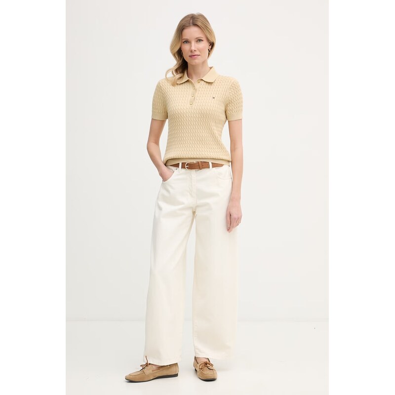 Tommy Hilfiger svetrové polo dámské bavlněné